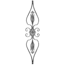 Tyč 16x8mm, výplň 185x800mm Tyč 16x8mm, výplň 185x800mm